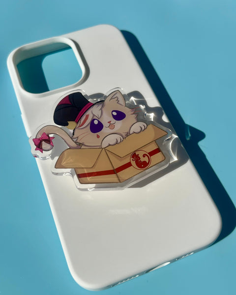 Lyney Kitty Phone Grip