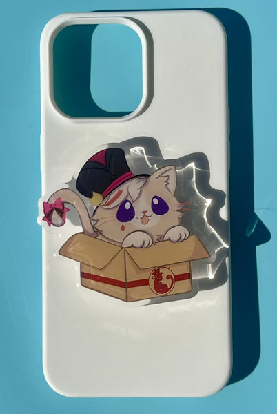 Lyney Kitty Phone Grip