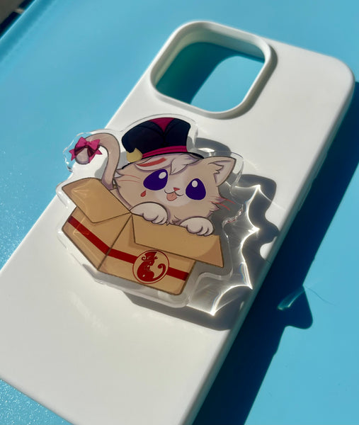 Lyney Kitty Phone Grip