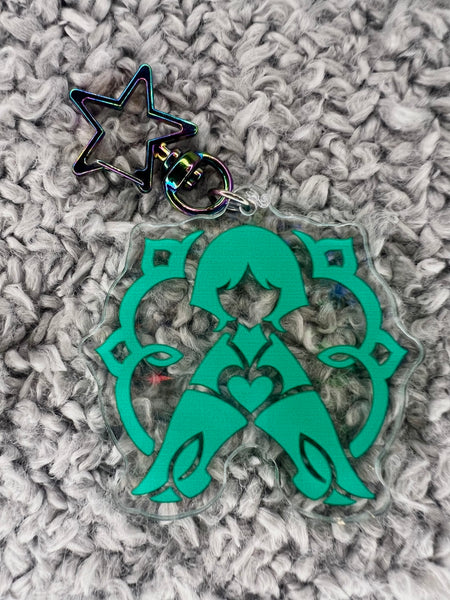 Anemo Constellation Keychains