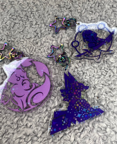 Electro Constellation Keychains