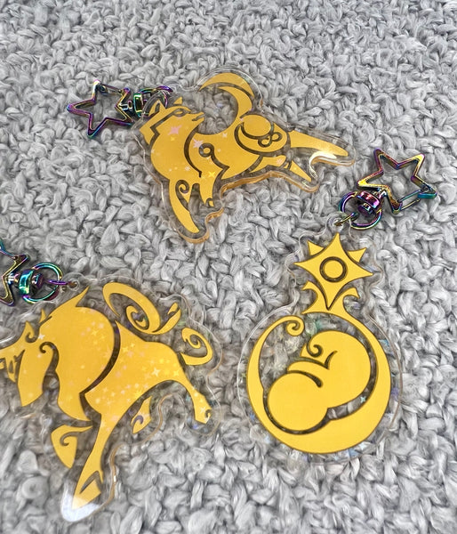Geo Constellation Keychains