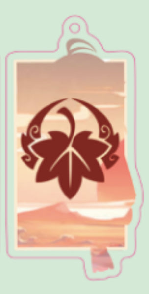 OOPS Kazuha portrait acrylic keychain| Genshin Impact