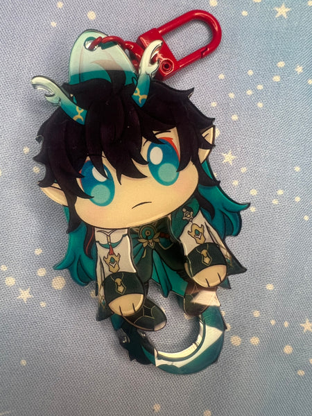 Dangle keychains - GI, HSR, ZZZ