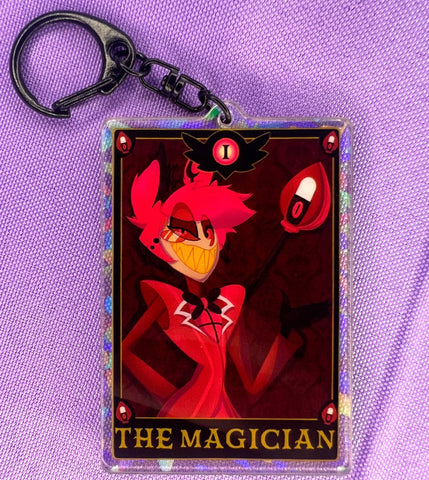 Alastor: The Magician keychain | Hazbin Hotel