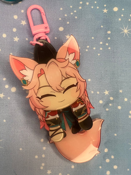 Dangle keychains - GI, HSR, ZZZ