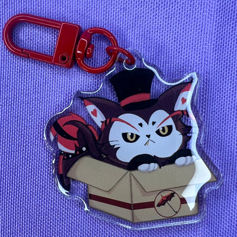 Husk kitty keychain | Hazbin Hotel