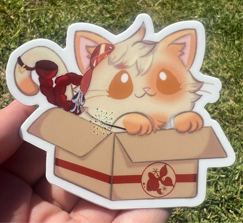 Yoimiya Kitty sticker