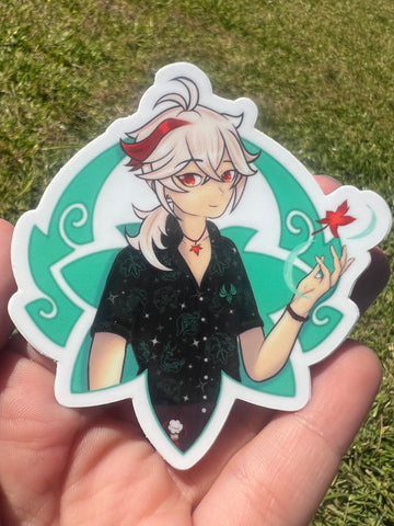 Kazhua button up sticker