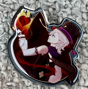 Lyney acrylic pin | Genshin Impact