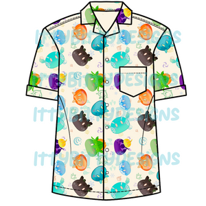 Slime Button Up | Genshin Impact